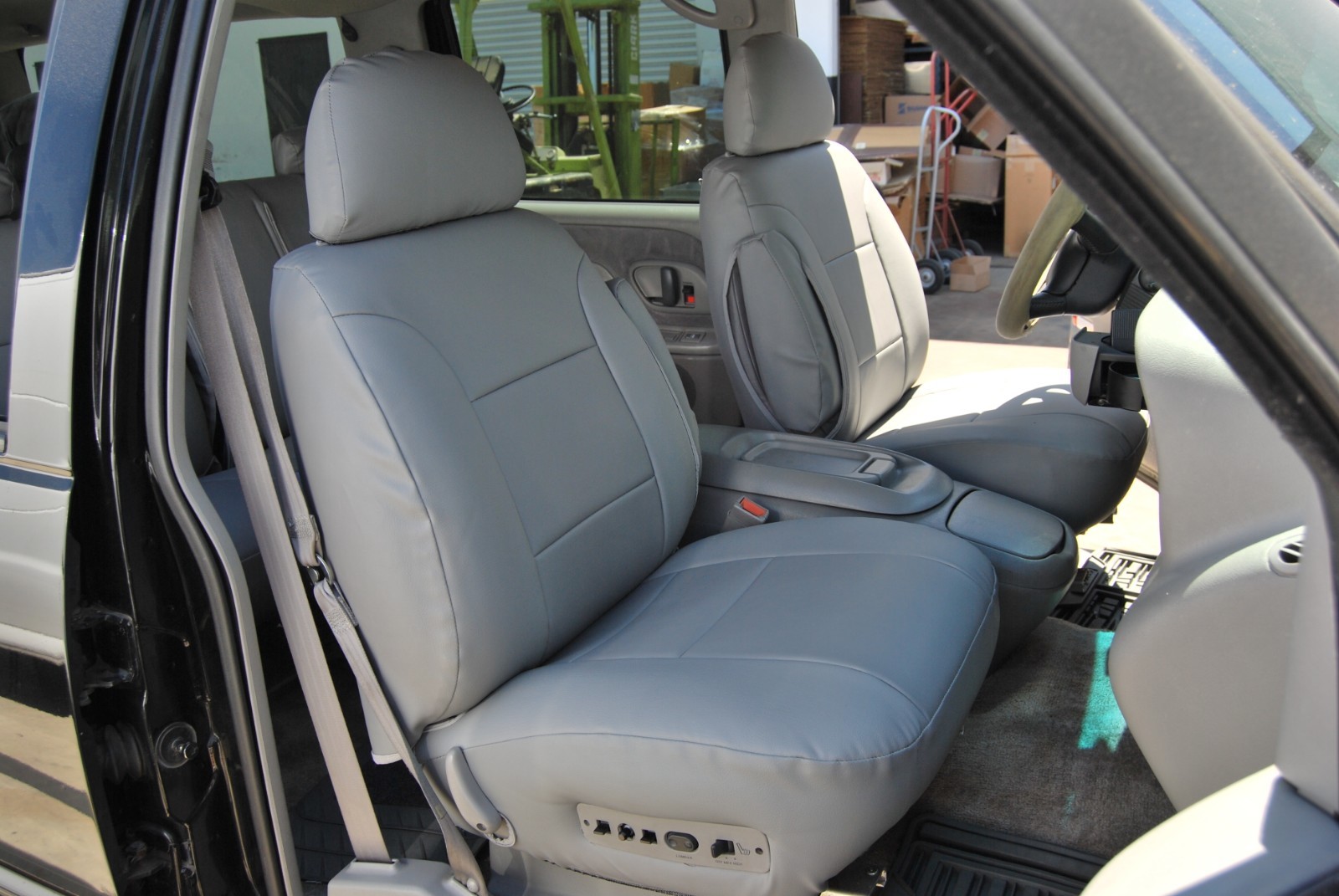 CHEVY SILVERADO 19951999 VINYL CUSTOM FIT LEATHERLIKE SEAT COVERS 13