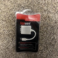 GigaWare Mini Display Port to VGA Adapter, Male-To-Female 2602730