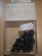 Fiat Lancia Graffetta Fissaggio Pannelli Vari 15 Pezzi