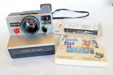 Polaroid Land Camera. Pronto B. and a Couple Flash Bulb Bars
