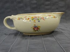 Taylor, Smith & Taylor Floral Gravy/Sauce Boat, Vintage