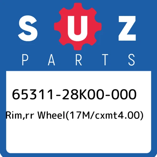 RIM,RR WHEEL (17M/CXMT4.00) *{BODY COLOR:AV4}*