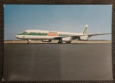21207 Cartolina - Alitalia Mc Donnel Douglas DC 8/62F Cargo