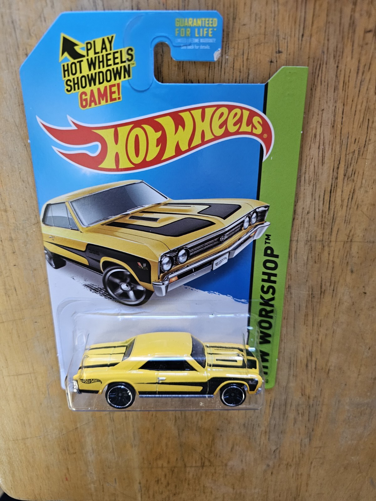 Hot Wheels '67 Chevelle SS 396 (Yellow); 2014 HW Workshop Series 232/250