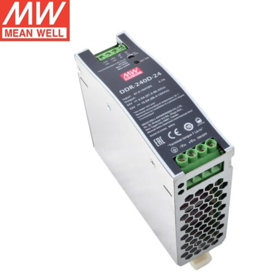 MEANWELL Switching Power Supply DDR-240B/C/D 240W 24/48V DC to DC Rail Type - Image 2 of 4