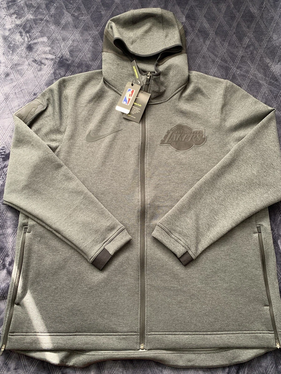 lakers nike therma flex hoodie