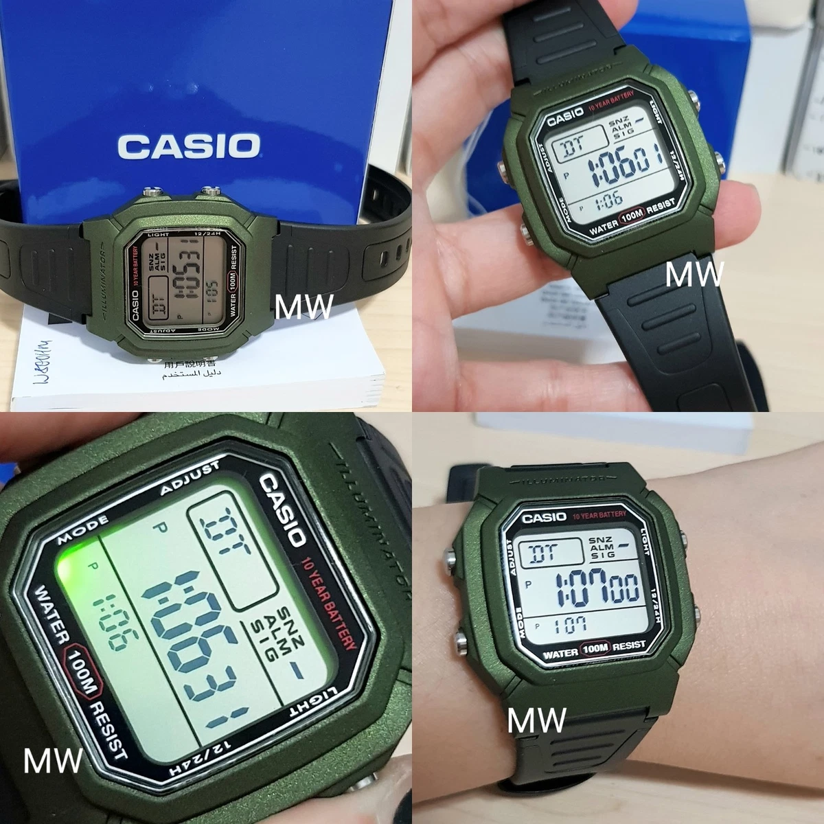 Casio snooze alarm clearance