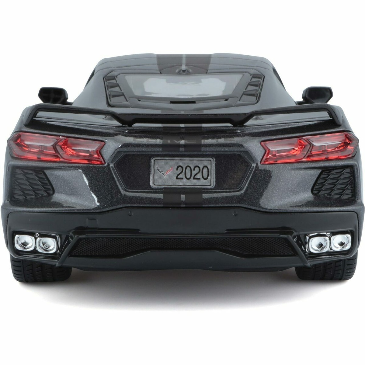 2020 CHEVROLET CORVETTE STINGRAY C8 GRAY 1:18 SCALE BY MAISTO