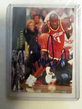 SIGNED AUTOGRAPHED 1993 Upper Deck Special Edition #41 Vernon Maxwell Houston Ro