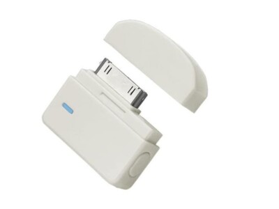 Anycom BluNa Bluetooth Adapter für iPod iPod Nano in Weiss