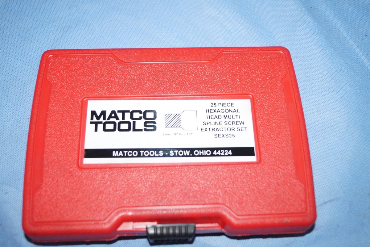 maco Matco Tools Screw Extractor Set SEXS25 1/8