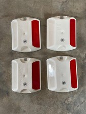 Set of 4 Hersan Reflective Raised Pavement Markers H-05 Two-way Red and White