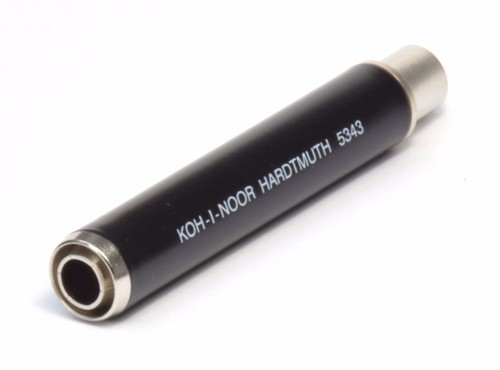 Metall mechanische Kupplung BLEIHALTER Bleistift Kreide Halter 9 mm KOH-I-NOOR 5343 schwarz - Bild 3 von 3