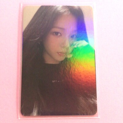 ALL FOR KARINA Aespa TCG Black Hair Long Heart Half Foil KPOP IDOL