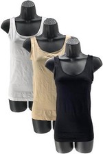Yummie 2-Way Shaping Tank Outlast Seamless Black/White/Beige