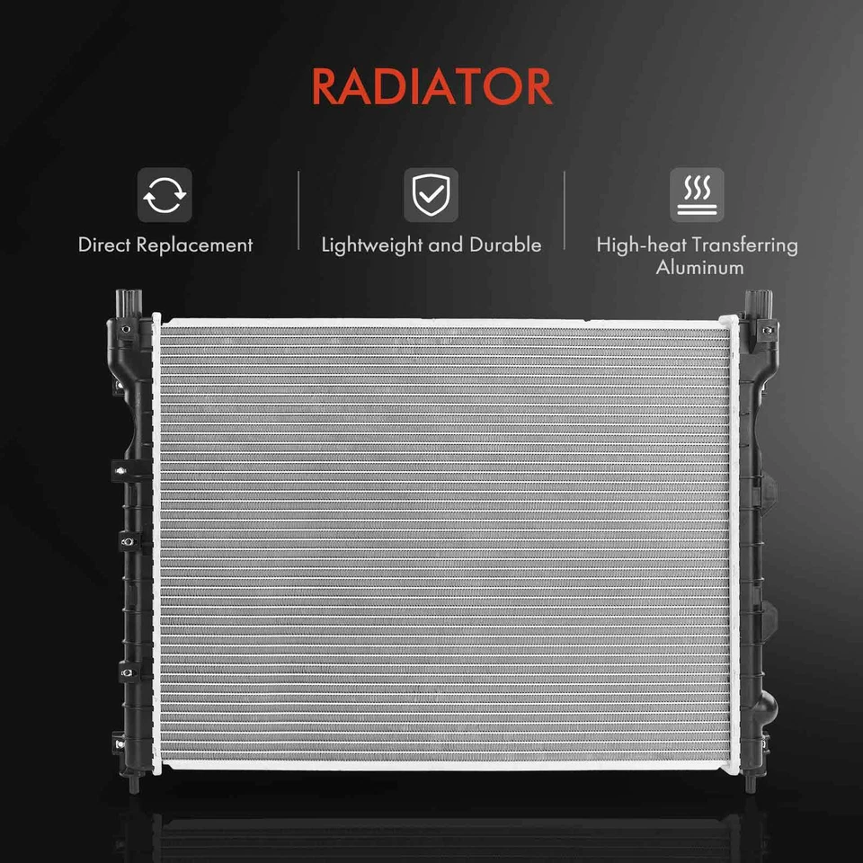 Радиатор без масляного радиатора для Land Rover Freelander 2002 2003 2004 2005 2006 2,5 л - Изображение 3 из 4