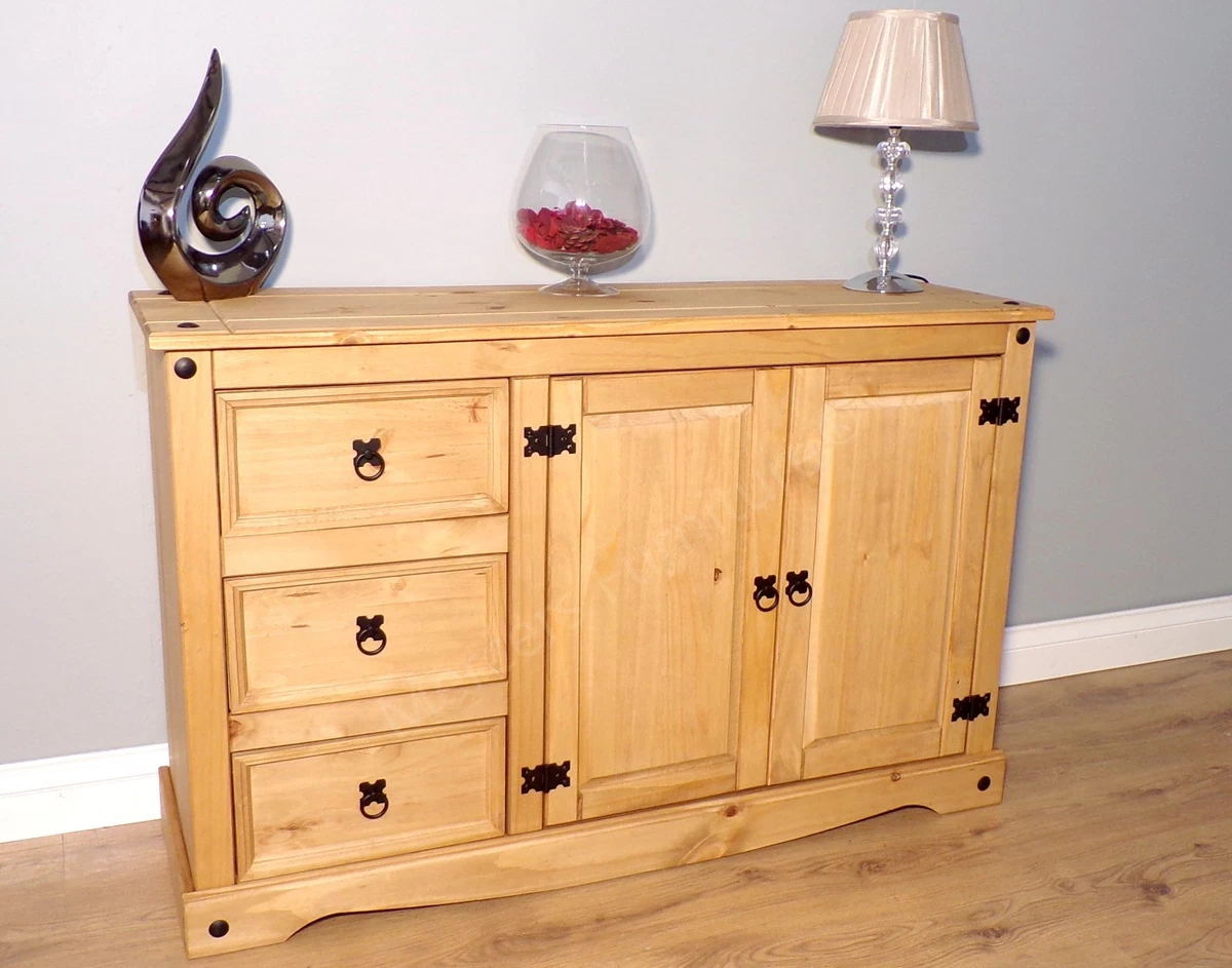 Pine on sale sideboard ebay