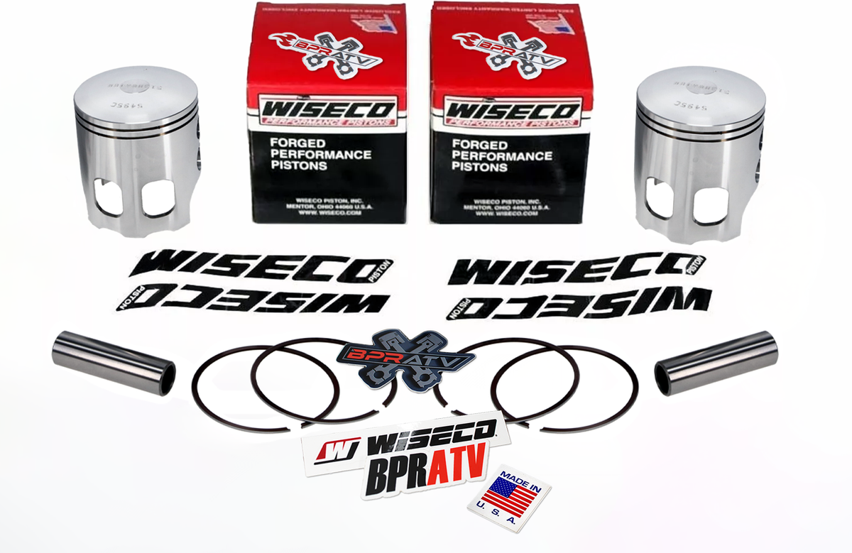 Banshee 66mm +4mm Stroker Pistons Wiseco 66mm Long Rod 795