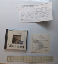 Windows WordPerfect Version 6.0 Word Processor Software Sealed CD NOS Vintage