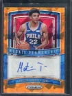 2019 Panini Prizm Matisse Thybulle Orange Cracked Ice Autograph Rookie #RP-MTB