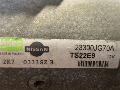 23300JG70A halter anlasser für NISSAN QASHQAI (J10) 2.0 DCI 57470 - Imagen 3 de 4