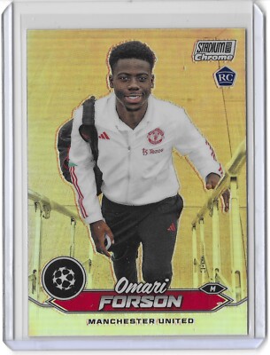 2023-24 Topps Chrome UCC Refractor Rookie OMARI FORSON #44