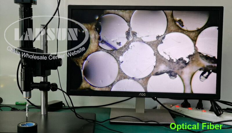 200X - 2000X Zoom Industry Stereo Microscope Camera Coaxial Light C-mount Lens