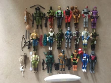 gi joe ARAH Hasbro lot 20 pieces Avec Accessoires