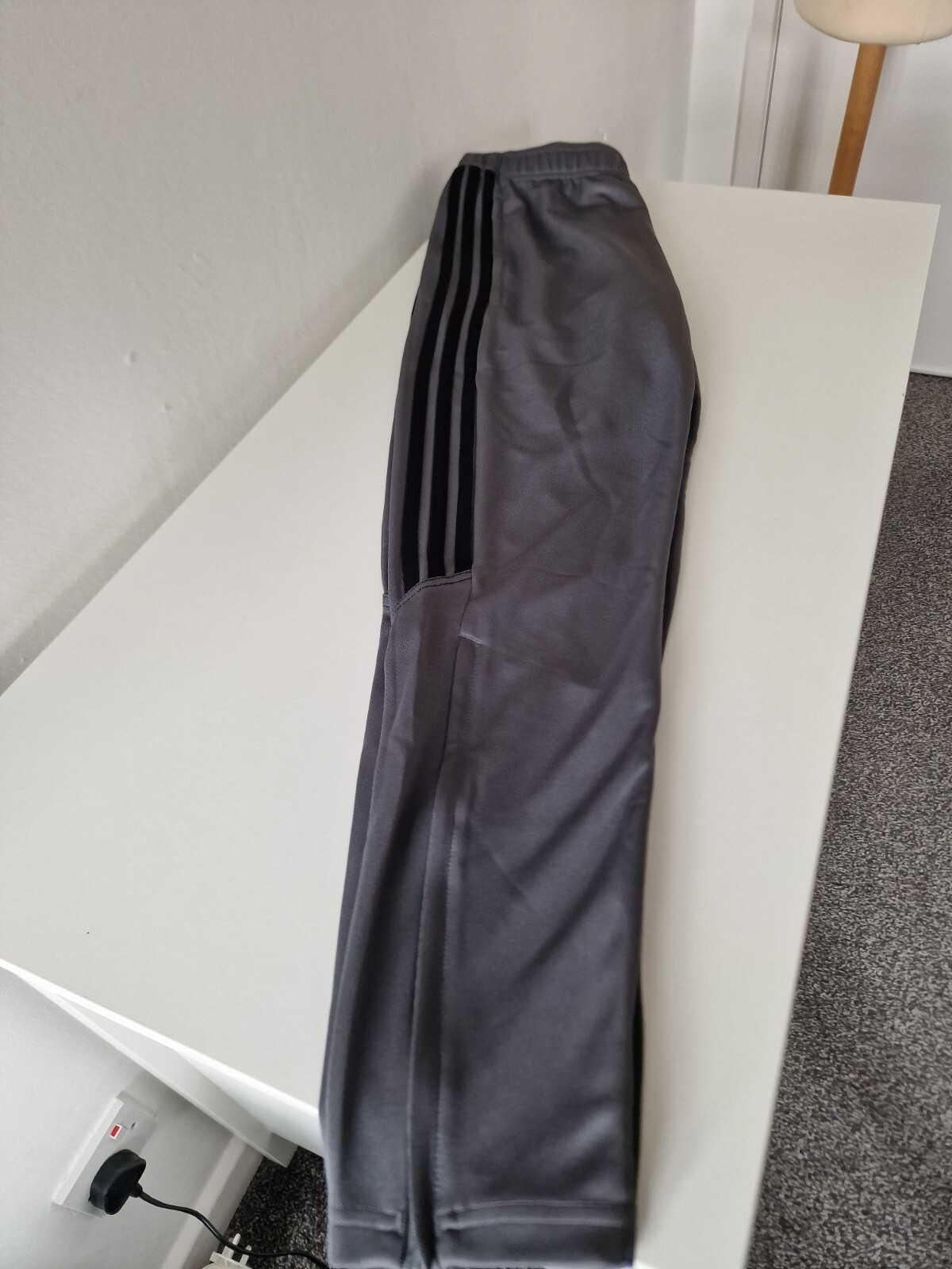 Adidas Mens Tiro Track Pants. New With Tags. Small. Grey. RRP £38 image 4