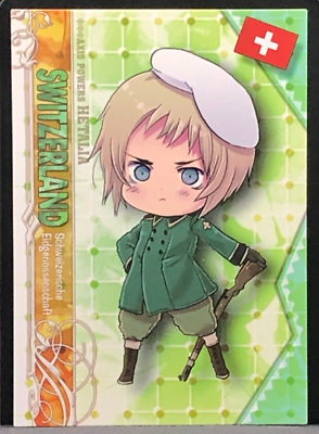 SWITZERLAND Hetalia Axis Powers Trading Card TCG 2008 Japanese #14