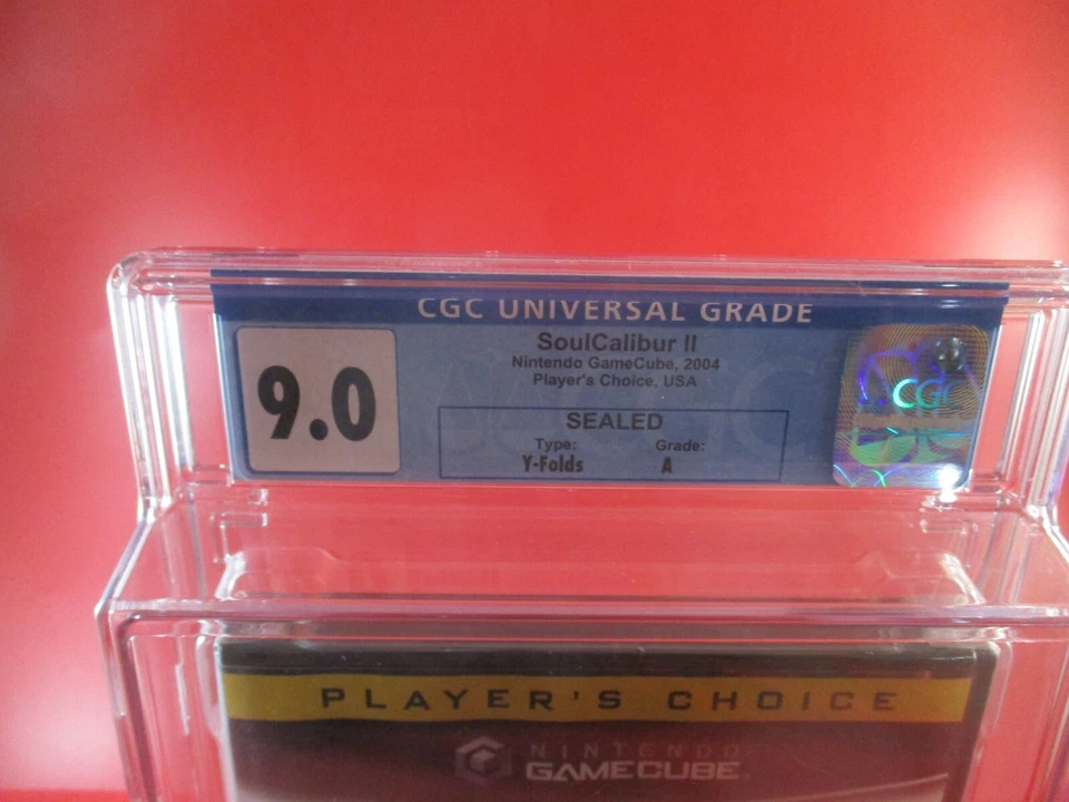 Soul Calibur II (Nintendo Gamecube) **BRAND NEW** Sealed! CGC 9.0 A Grade - Image 2 of 4