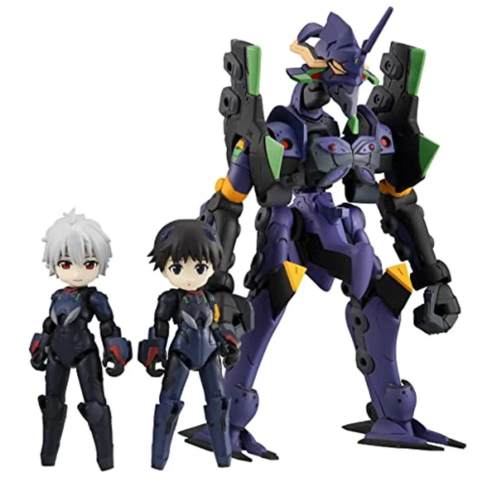 MegaHouse Evangelion Shinji Ikari Kaworu Nagisa & Evangelion 13 Theatrical Ed.