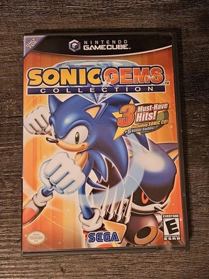 Sonic Gems Collection Nintendo GameCube 2005 Complete in Box