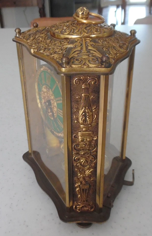 pendule mécanique LANCEL KERN SOHNE horloge fonctionne - Photo 2/4