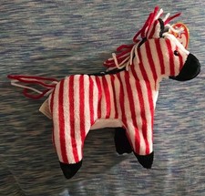 Vintage TY Lefty 2000 Beanie Baby Political Donkey RARE RETIRED