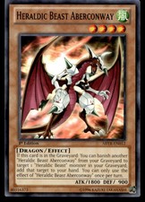 yugioh heraldic beast cards YU-GI-OH! BATTLES OF LEGEND MONSTER MAYHEM HERALDIC BEAST ABERCONWAY # –  CTKollectables