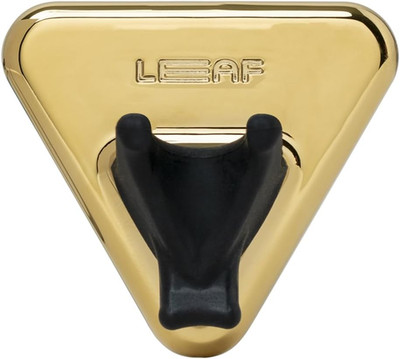 Gold Shower Holder for Leaf, Twig, and Thorn Razors - Adhesive Wall Hook
