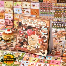 1000 Japanese Sticker Book, 30 Sheets Cute Japanese Food Stickers, Aesthetic...