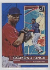 2022 Panini Donruss Diamond Kings Holo Blue Rafael Devers #2 17zv