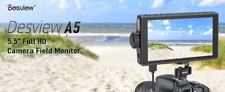 Desview A5 Touch Screen Camera Field Monitor 5.5" 600nits 4K HDMI in/Out Externa