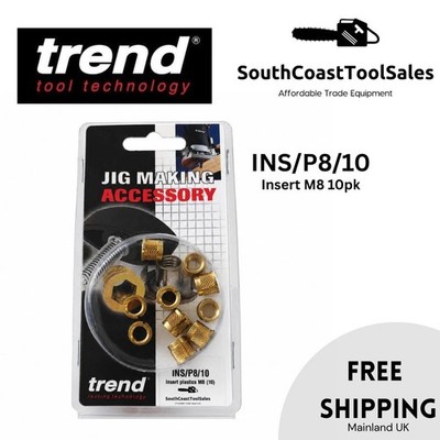 Trend INS/P8/10 Einsatz Kunststoff M8 10er Pack