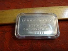 Engelhard 1 Ounce .999 Fine Silver Bar PK47530 - Free S&H USA
