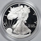 1998 Proof American Silver Eagle 1 oz .999 Original Box + COA