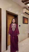Designer Indian Pakistani top plazzo Bollywood Dress Party Wear Suit wedding