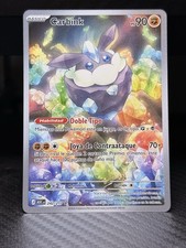 SPANISH Pokémon Carbink 242/217 SV6 Illustration Rare Holo Full Art Basic HP 90