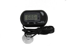 Digital Probe Thermometer Bearded Dragon Crested Gecko Reptile Lizard Snake b...