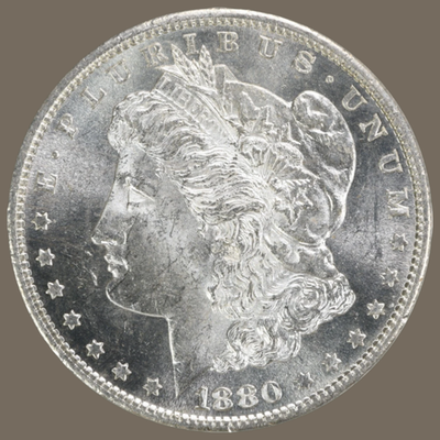 #ad #ad 1880 S Morgan Silver Dollar $55.89