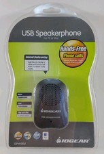 IOGEAR GPH100U USB Speakerphone for PC/Mac   Hands-Free, Plug  Play - New