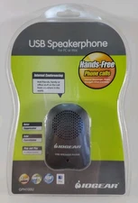 IOGEAR GPH100U USB Speakerphone for PC/Mac – Hands-Free, Plug & Play - New