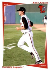 2010 Lansing Lugnuts Grandstand #27 Ryan Tepera Lake Jackson Texas Baseball Card